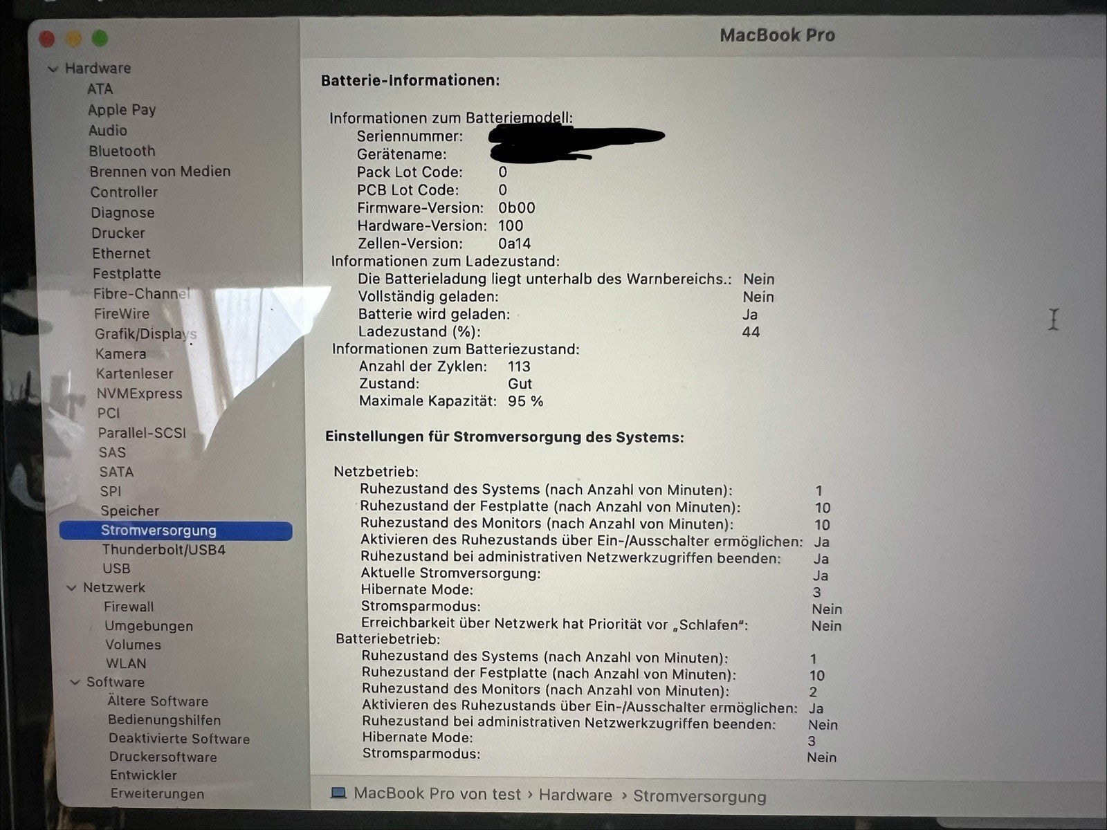 MacBook Pro M1 Pro 14" 16GB 512GB
