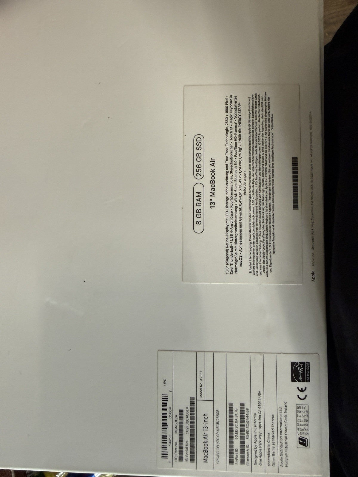 MacBook Pro M1 13" 8GB 256GB