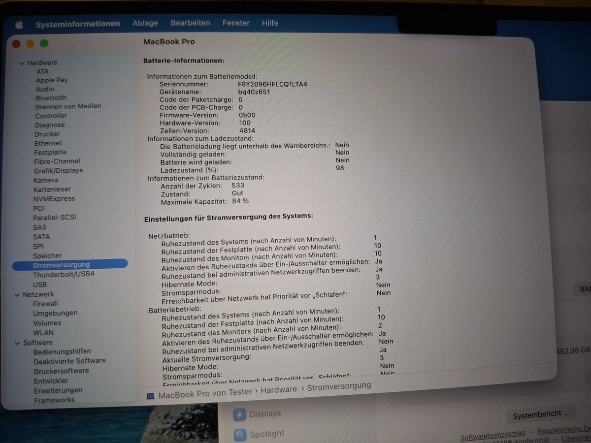 MacBook Pro M1 Pro 14" 16GB 512GB