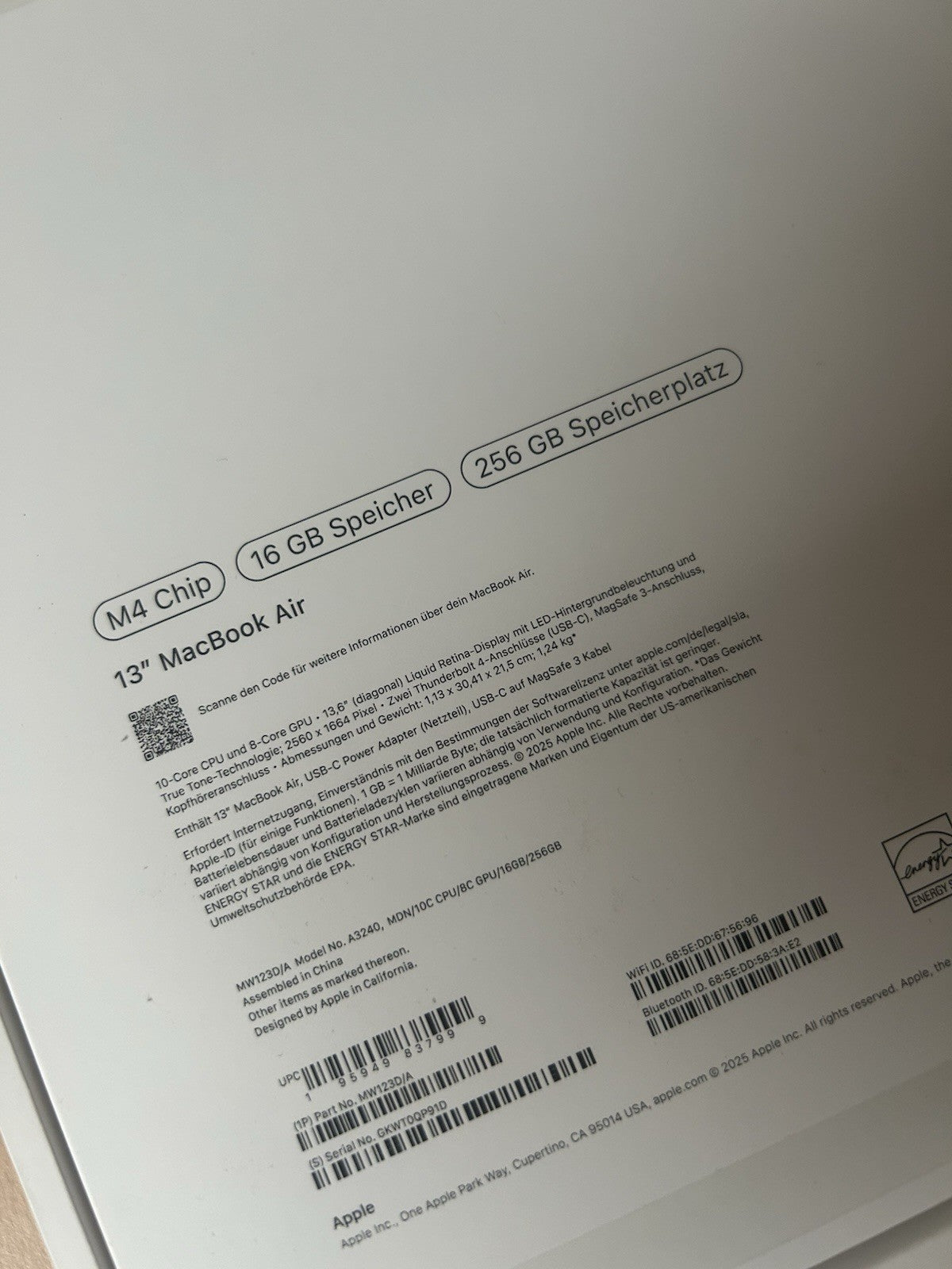 MacBook Pro M4 Pro 13" 16GB 256GB