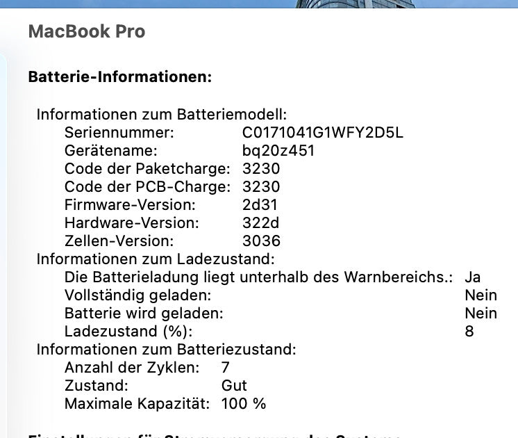 MacBook Pro M1 Pro 14" 16GB 512GB (7 cyklů)