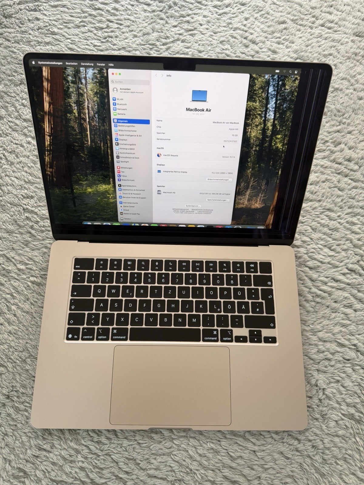 MacBook Pro M4 15" 16GB 512GB