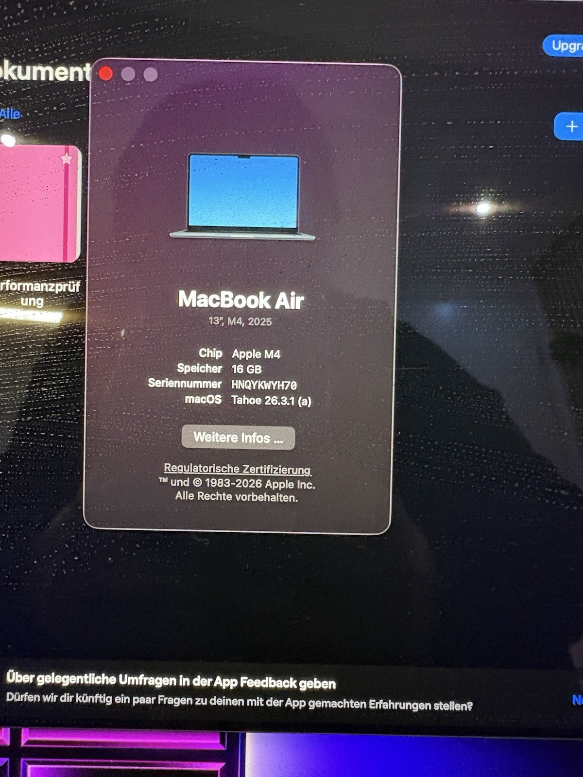 MacBook Air M4 13.6" 16GB 256GB