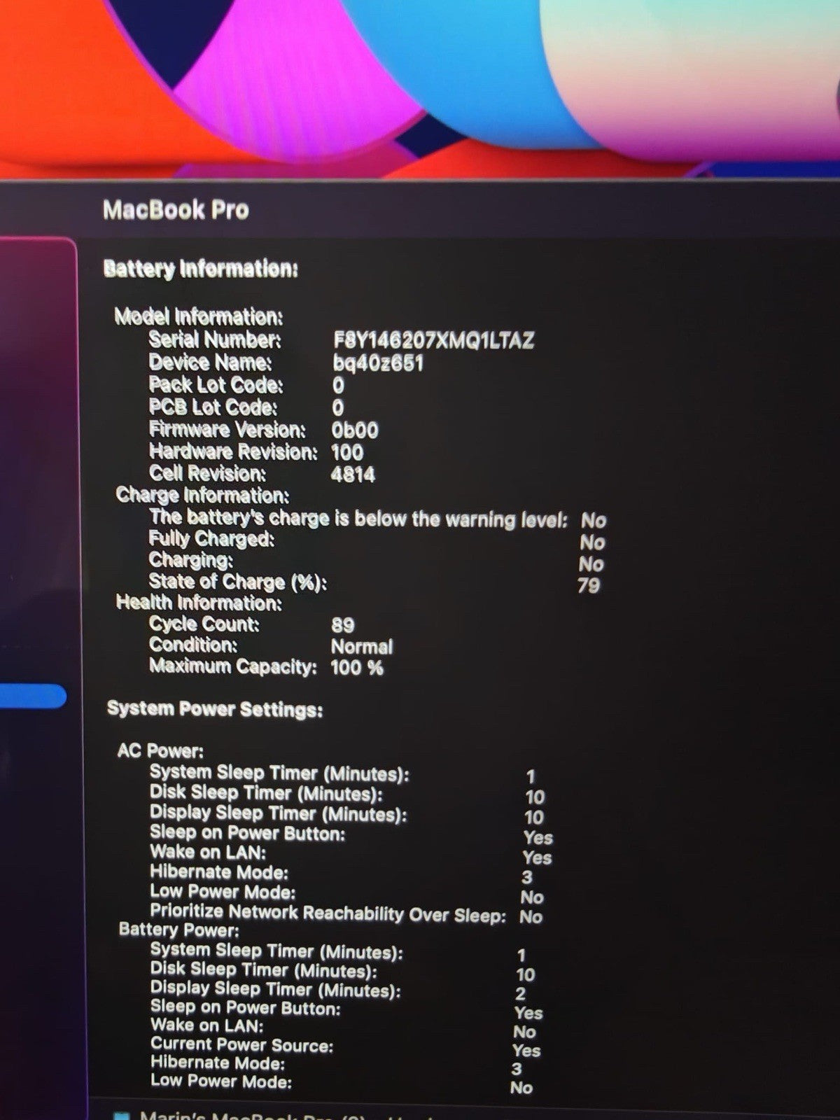 MacBook Pro M1 Pro 14" 16GB 1TB Grade B