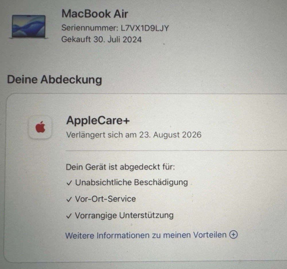 MacBook Air M3 13.6" 8GB 256GB
