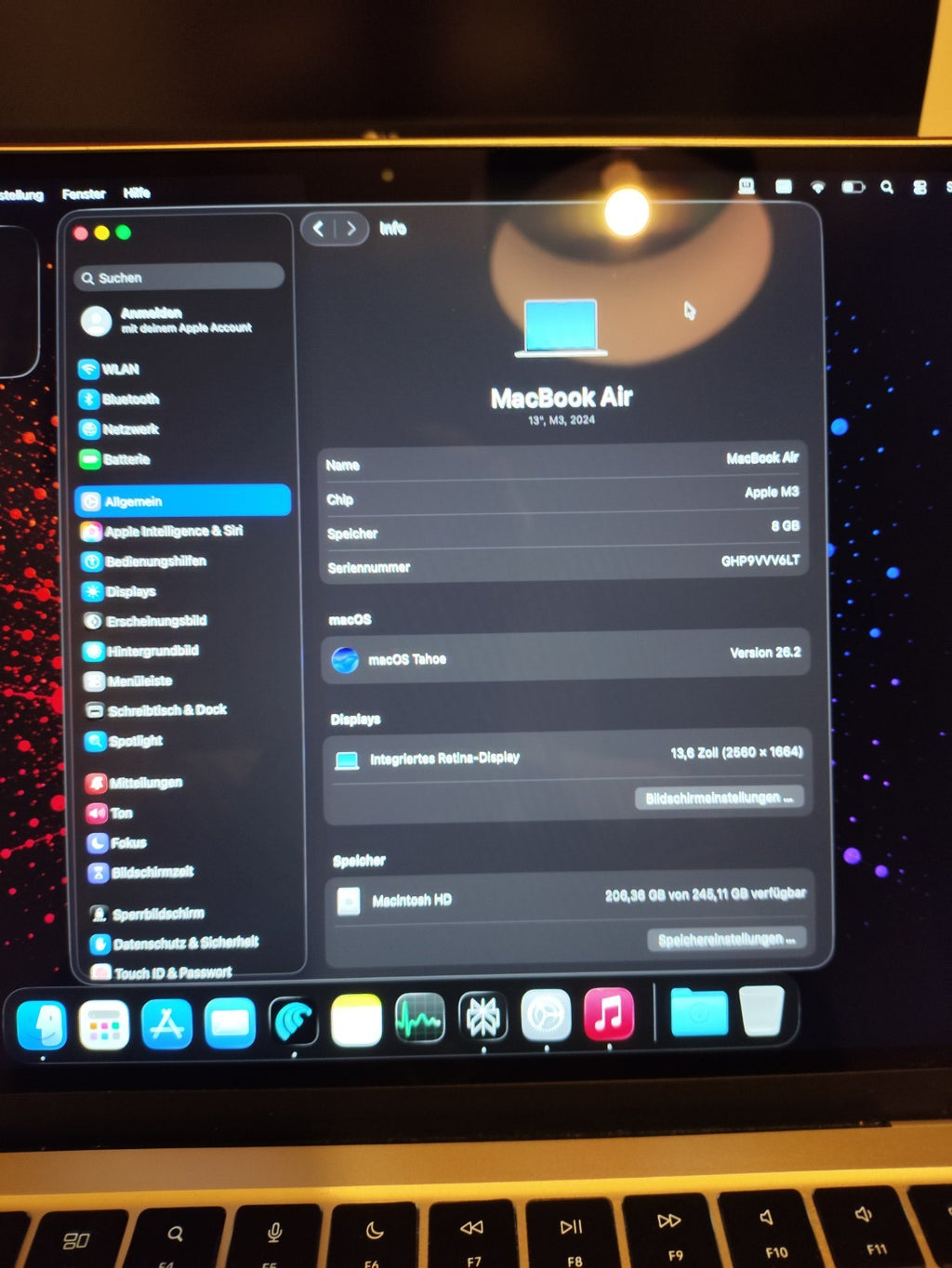 MacBook Pro M3 2024 13" 8GB 256GB