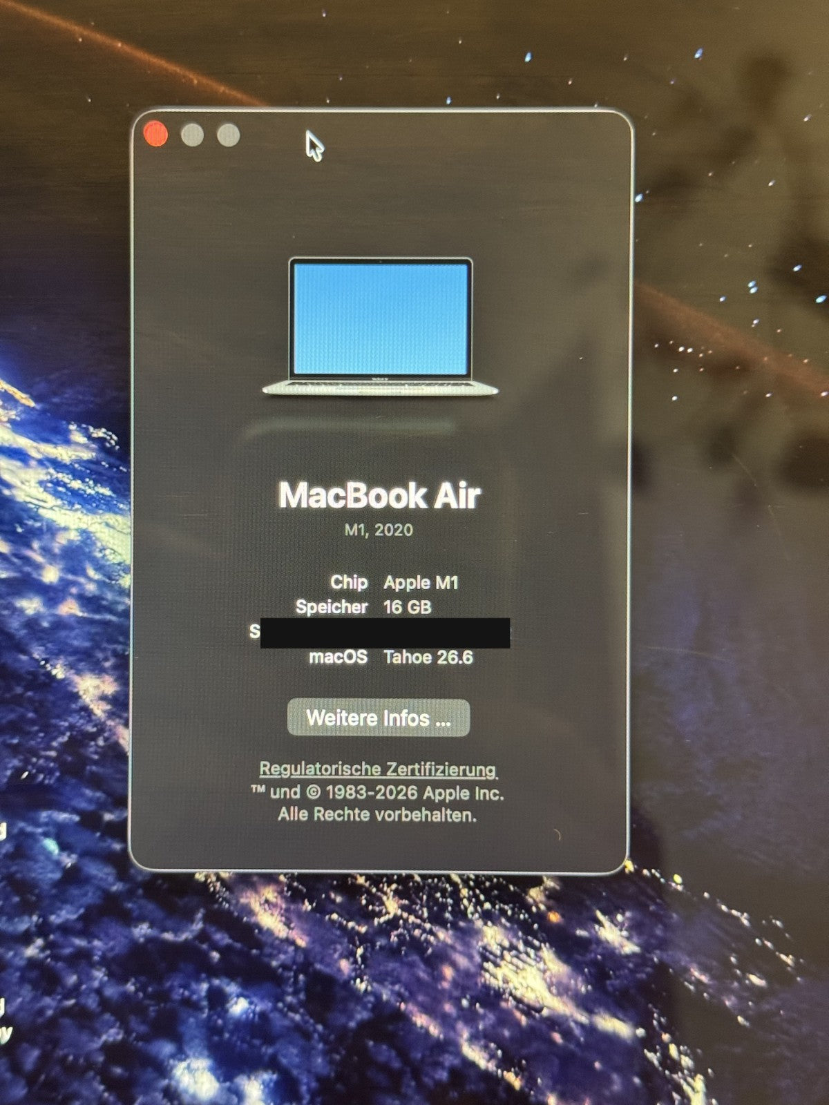 MacBook Pro M1 13" 16GB 1TB