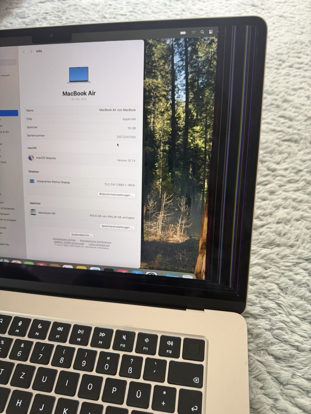MacBook Pro M4 15" 16GB 512GB
