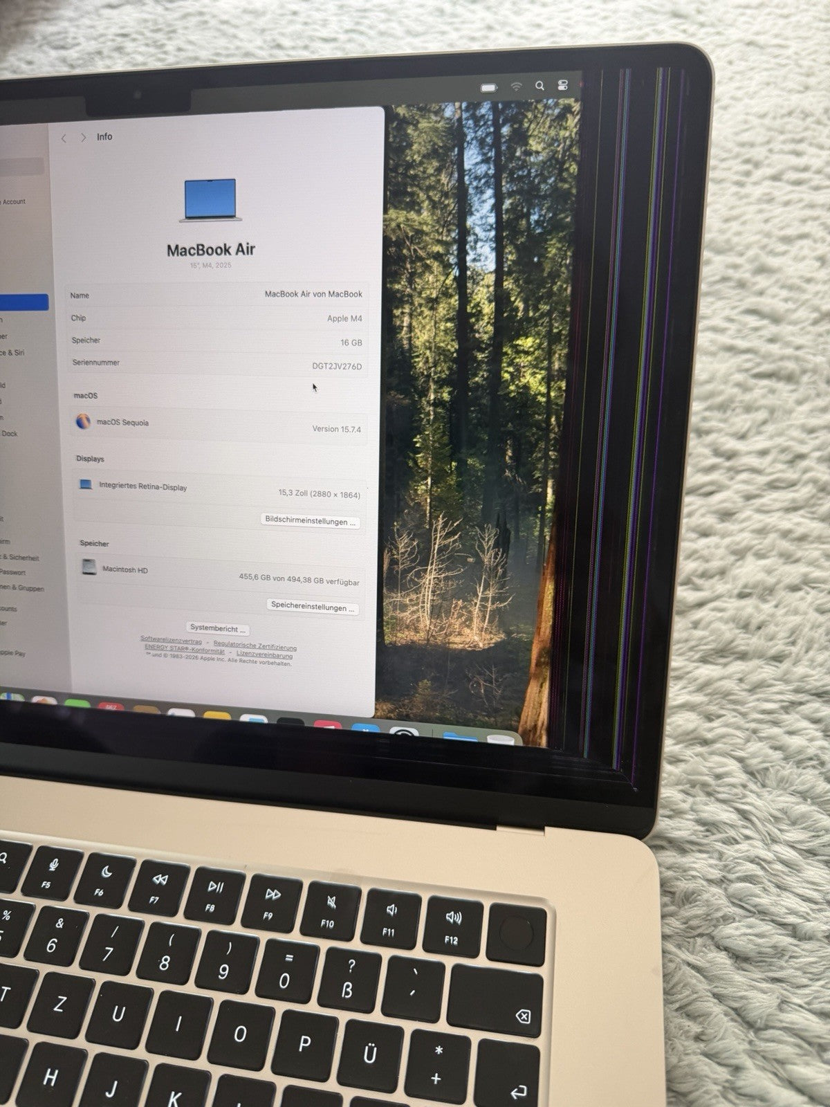 MacBook Pro M4 15" 16GB 512GB
