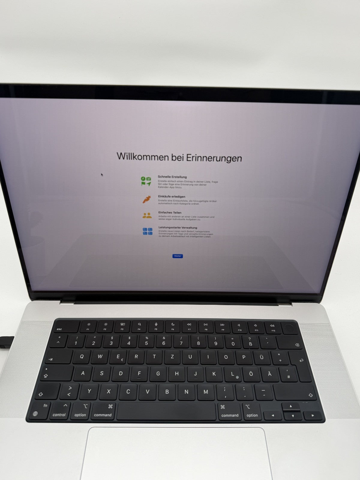 MacBook Pro M1 Max 16" 32GB 1TB Grade B (467 cyklů)