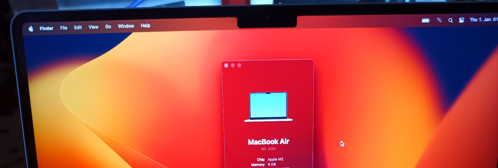 MacBook Pro M2 Prozessor 13" 8GB 256GB Grade B